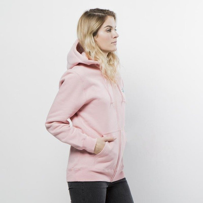Stussy sweatshirt Basic Stussy Zip Hood dusty rose WMNS
