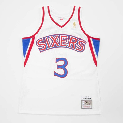 Jersey Mitchell & Ness Philadelphia 76ers - Allen Iverson white / red Authentic Jersey 
