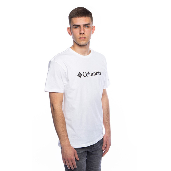 Koszulka Columbia CSC Basic Logo T-shirt biała (EM2180-100)