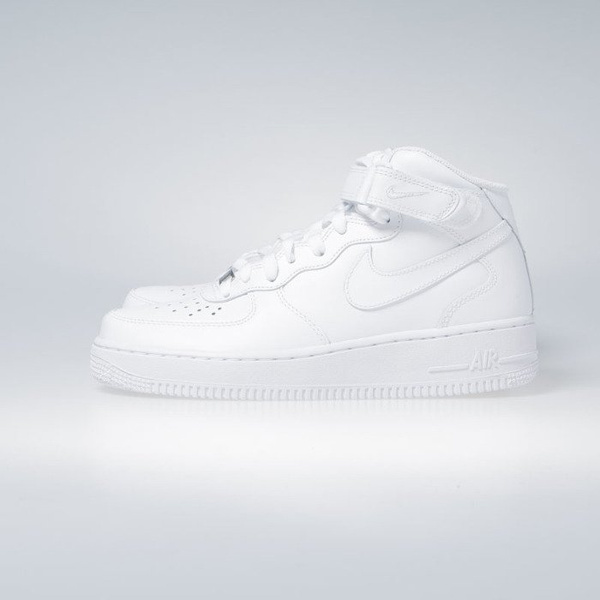 Sneakers buty Nike WMNS Air Force 1 '07 Mid LE white (366731-100)