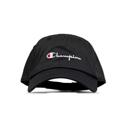 Czapka Champion Script Logo Woven Baseball Cap czarna
