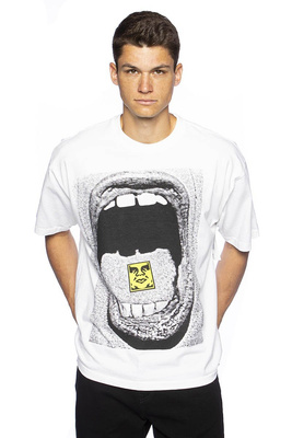 Koszulka OBEY Scream biała