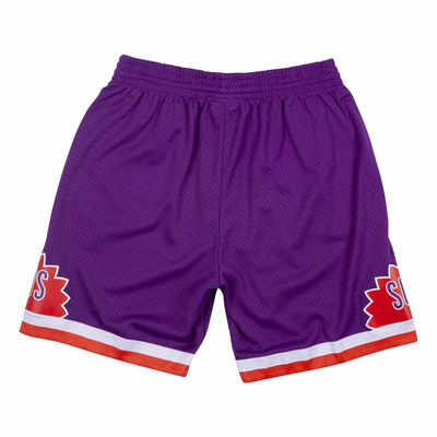 Szorty Mitchell & Ness Phoenix Suns 91' Swingman Shorts fioletowe