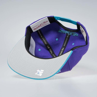 Czapka Mitchell & Ness Charlotte Hornets Snapback Cap purple / teal Team Arch 
