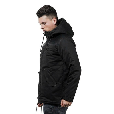 Backyard Cartel kurtka jacket Crown black