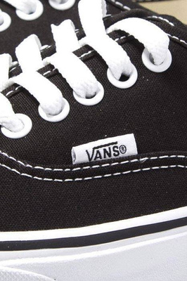 Sneakers buty Vans Authentic czarne (VN000EE3BLK)