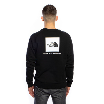 Bluza The North Face M Raglan Red Box Crew New czarna