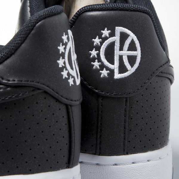 Sneakers buty Nike Air Force 1 '07 LV8 black / black-white (718152-014)