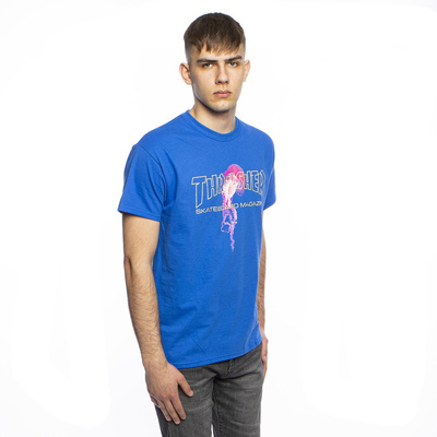 Thrasher Atlantic Drift T-shirt royal blue