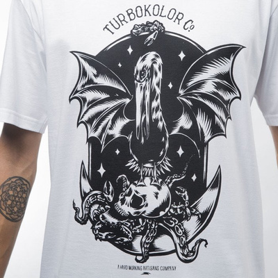 Turbokolor Rise Tee white