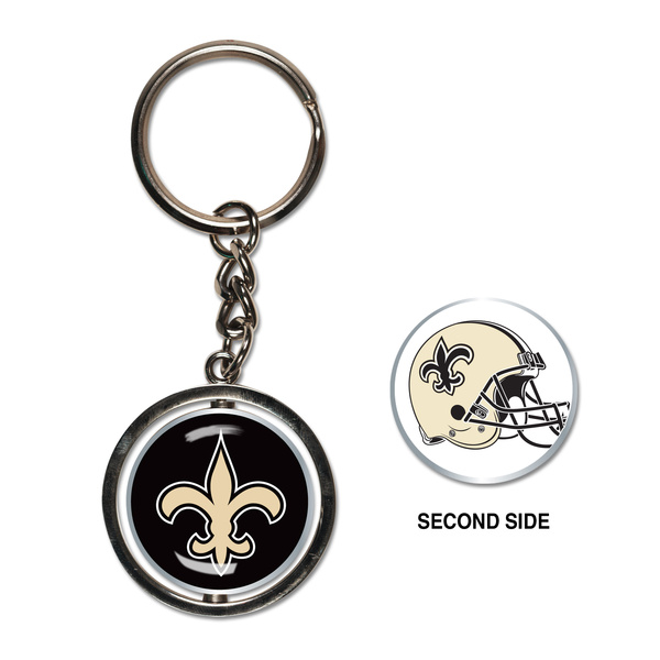 WinCraft NFL Spinner Key Ring New Orleans Saint