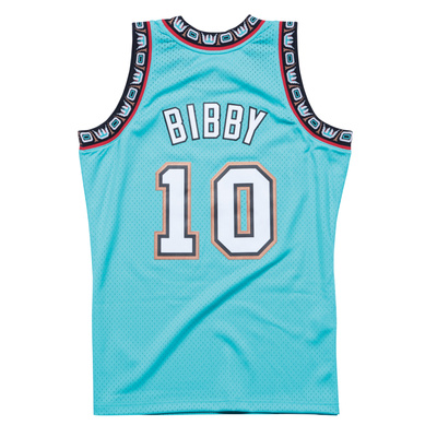Koszulka Mitchell & Ness Vancouver Grizzlies #10 Mike Bibby morska Swingman Jersey
