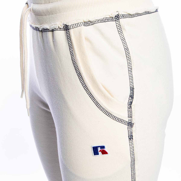 Spodnie damskie dresowe Russell Athletic Coosa Joggers ecru