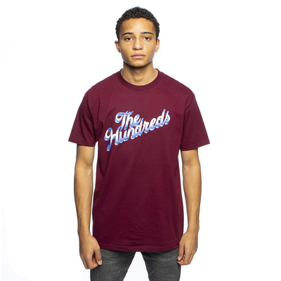 The Hundreds Beyond Slat T-shirt burgundy