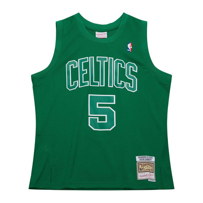 Koszulka Mitchell & Ness Boston Celtics #5 Kevin Garnett Day Swingman Jersey green