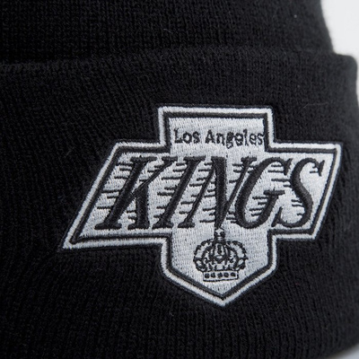 Mitchell & Ness visor beanie Los Angeles Kings black Team Logo Cuff EU785