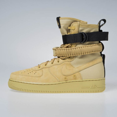 Sneakers buty zimowe Nike SF AF1 club gold (864024-700)