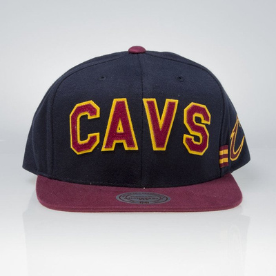 Czapka Mitchell & Ness snapback Cleveland Cavaliers navy / maroon VV24Z TRAINING ROOM