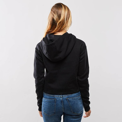 Adidas Originals women sweatshirt Slim 3 Stripes Hoodie black