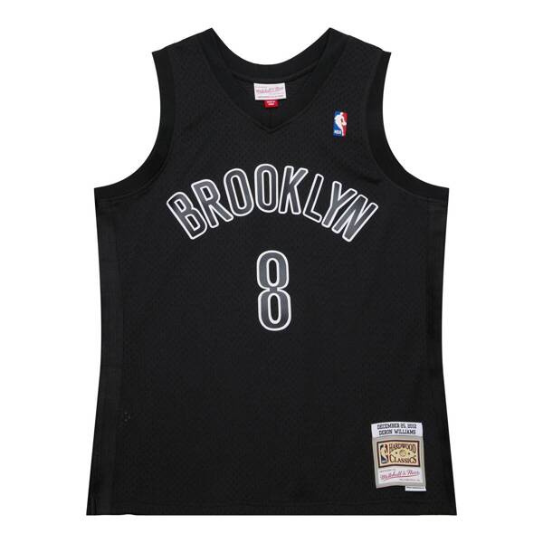 Koszulka Mitchell & Ness Brooklyn Nets #8 Deron Williams Day Swingman Jersey black