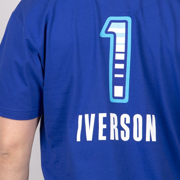 Koszulka Mitchell & Ness All Star East #1 Allen Iverson T-shirt navy NBA Name & Number Tee