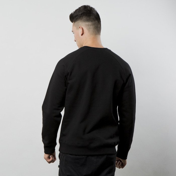 Bluza Carhartt WIP Chase Sweatshirt Crewneck black / gold