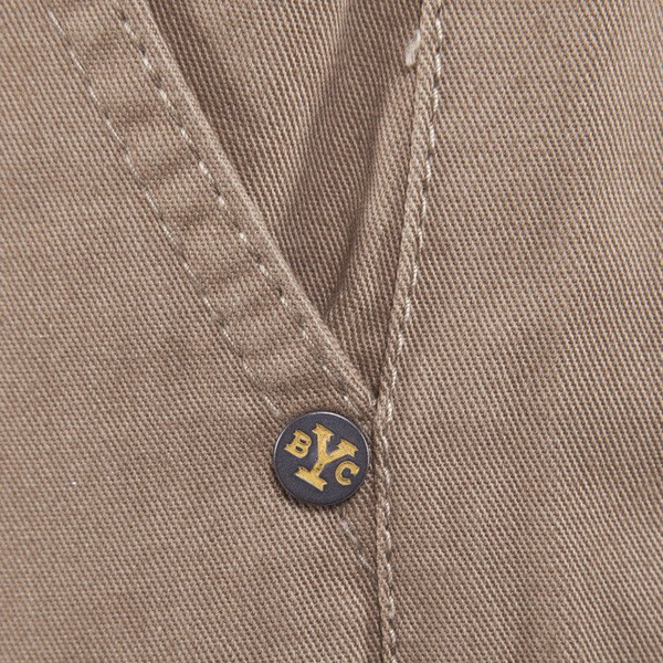 Backyard Cartel spodnie Chinos Back anti fit beige