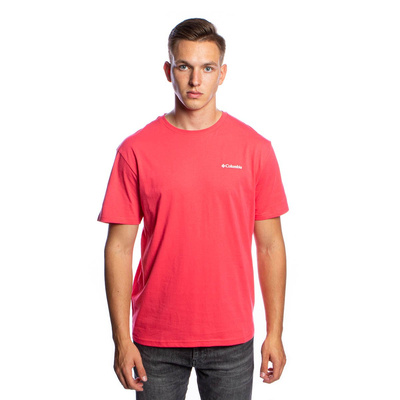 Koszulka Columbia North Cascades Short Sleeve Tee różowa