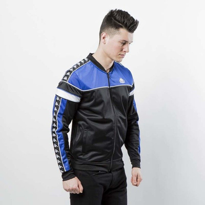 Kappa Sweatshirt Authentic Tana black / white / blue 303WH00-908