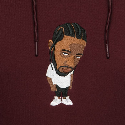 Cayler & Sons WL Kendrix Hoody bordeaux/mc