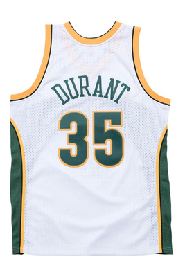 Mitchell & Ness Seattle Supersonics #35 Kevin Durant Swingman Jersey white/white
