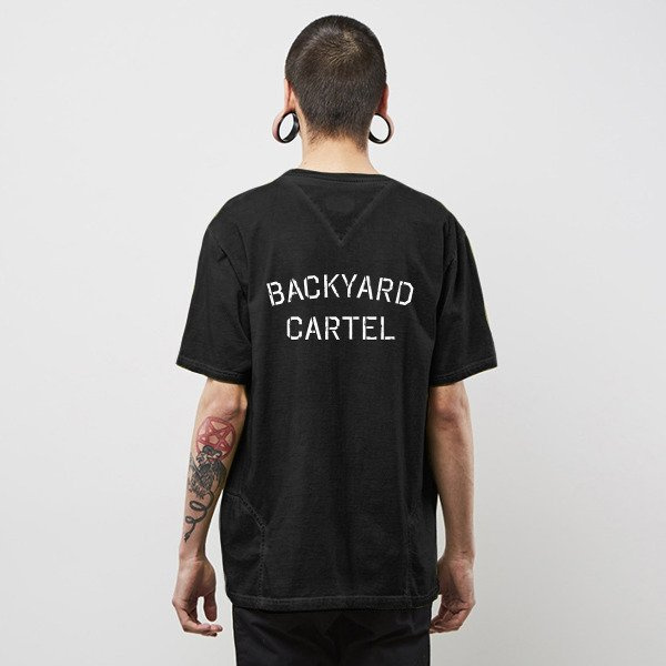 Koszulka Backyard Cartel T-Shirt Combat washed black SS2017