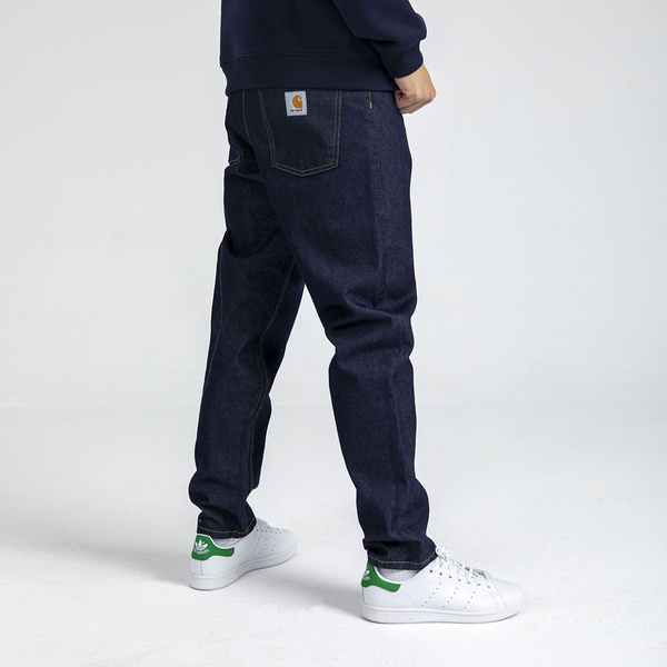 Spodnie Carhartt WIP Newel Pant granatowe (I024905)