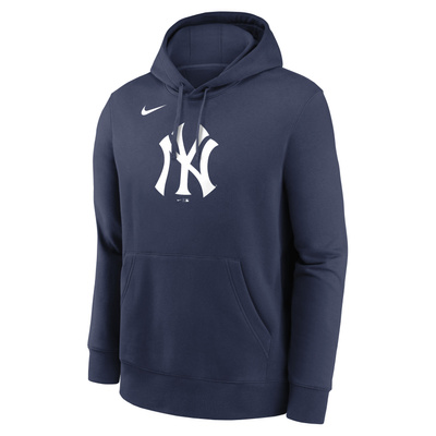 Nike MLB Logo Club Fleece Hood New York Yankees navy