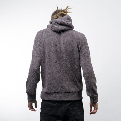 Urban Classics Sherpa High Neck Hoody dark grey (TB1401)