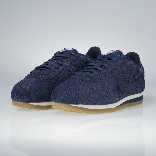 Sneakers buty Nike Classic Cortez Leather Premium midnight navy 861677-400