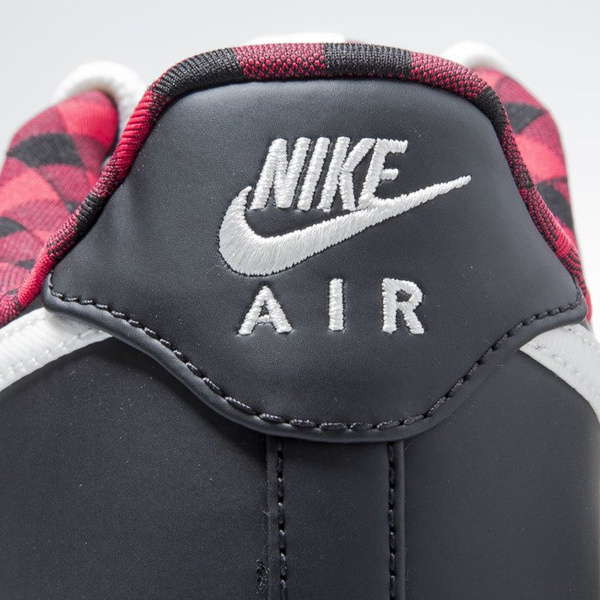 Sneakers buty Nike Air Force 1 '07 LV8 black / sail-action red-gum light (718152-015)