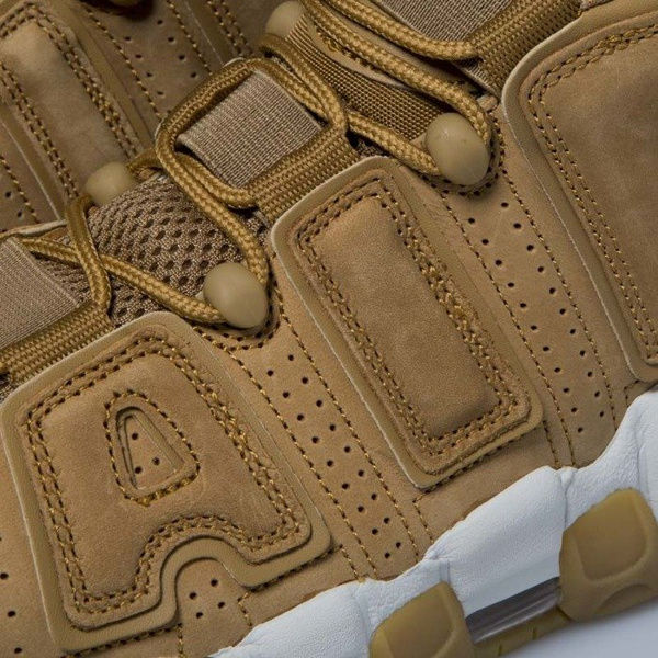 Sneakers buty Nike Air More Uptempo Premium flax / flax-phantom AA4060-200