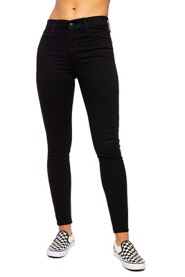 Spodnie damskie Levi's 720 High Rise Super Skinny Jeans czarne