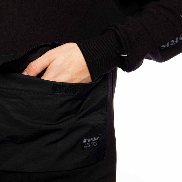 Bluza Caterpillar Lets Do The Work Hoodie czarna