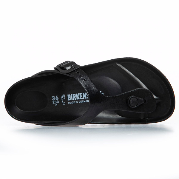 Klapki damskie Birkenstock Gizeh EVA czarne (0128201)