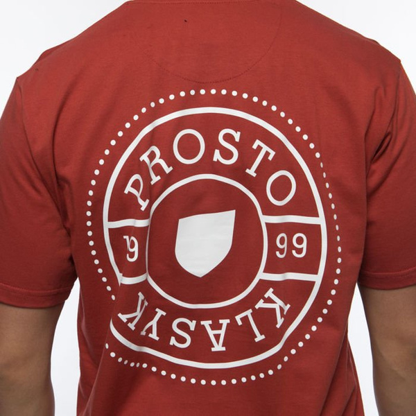 Koszulka Prosto Klasyk T-shirt Tyre bordo