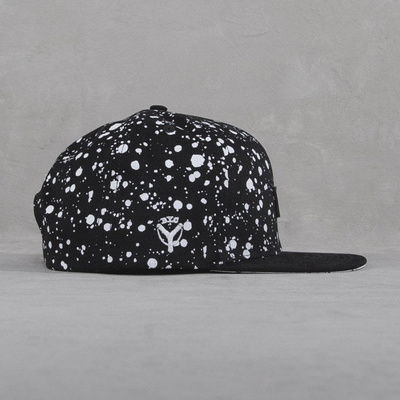 Backyard Cartel czapka snapback Splash black / white