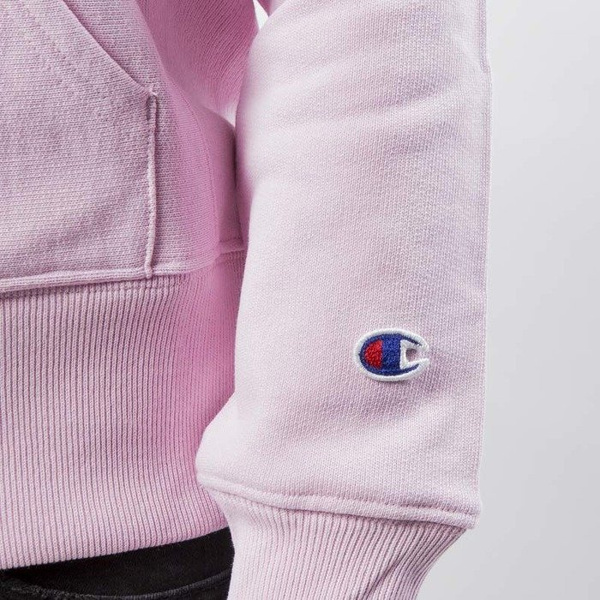 Bluza damska Champion Sweatshirt Reverse Weave Hoody pink 109275/S17/2549