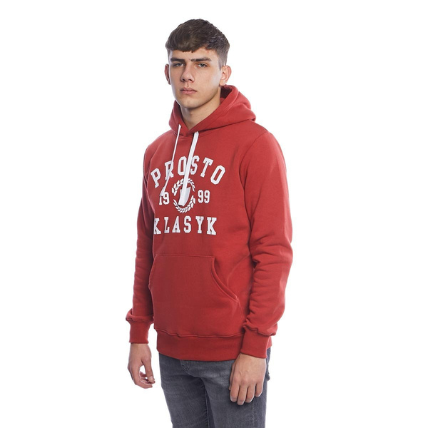 Bluza Prosto Klasyk Hoodie Akad bordo