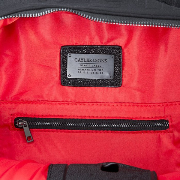 Cayler & Sons Black Label plecak Legend Backpack black / black (BL-CAY-SS16-BP-03)
