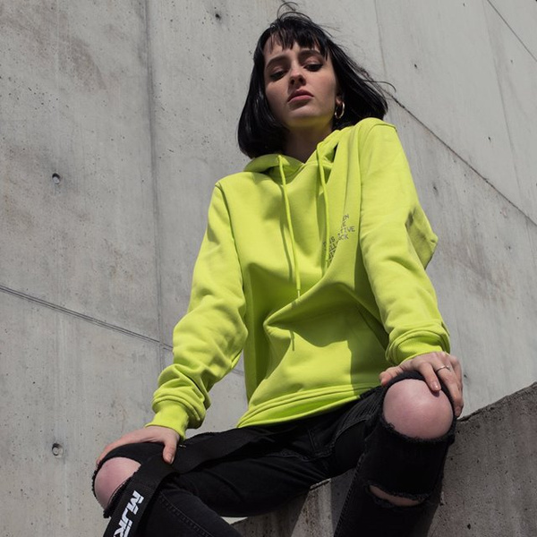 Majors bluza damska Neon Hoodie toxic green