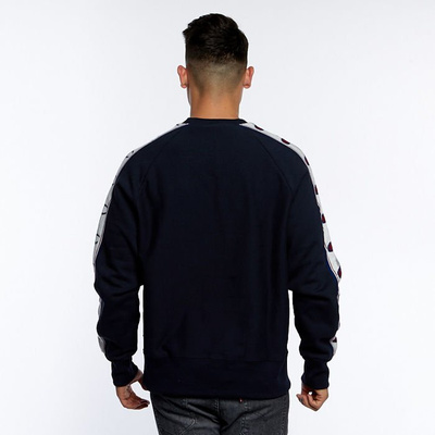 Bluza Champion Script Logo Sleeves Reverse Weave Sweatshirt navy
