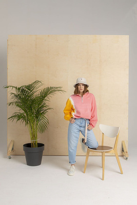 Levi's Tonal Tickfaw Web Belt peach