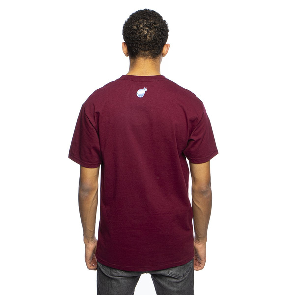 Koszulka The Hundreds Beyond Slat T-shirt bordowa